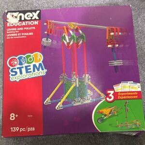K'NEX Education Building Set with Red, Yellow, and Green Pieces